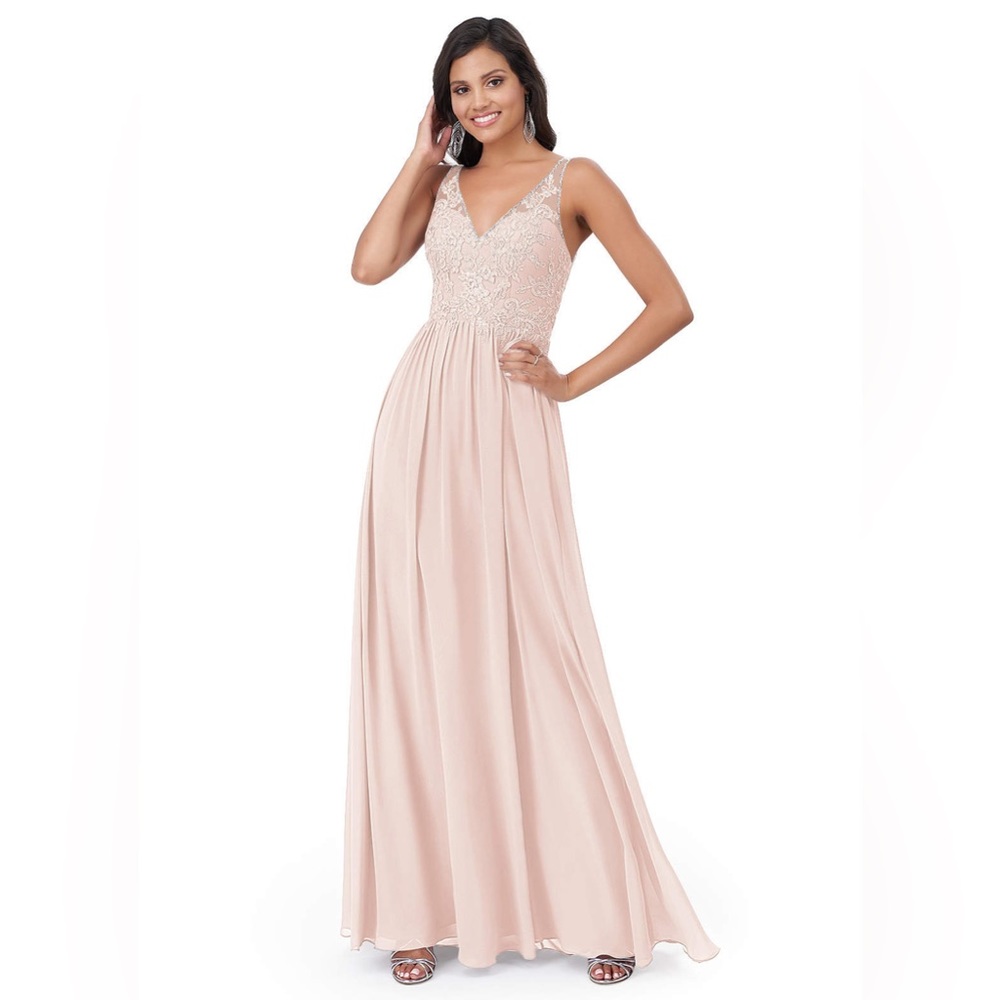 Azazie Amy in Rose Petal Bridesmaid’s Dress Size A18
